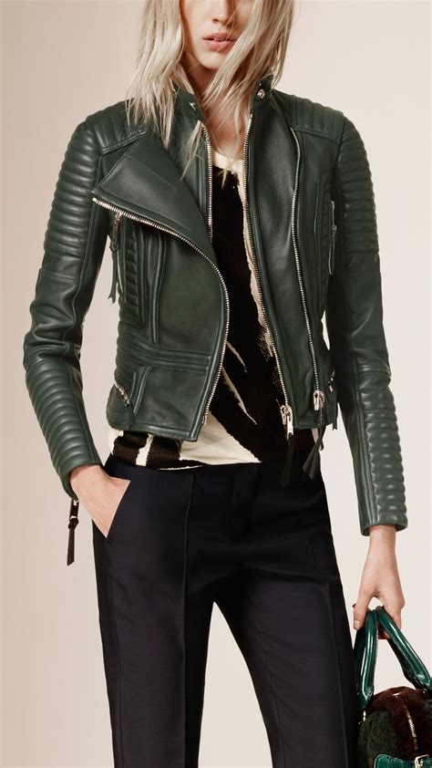 biker jacket burberry|Burberry jacket women overcoat.